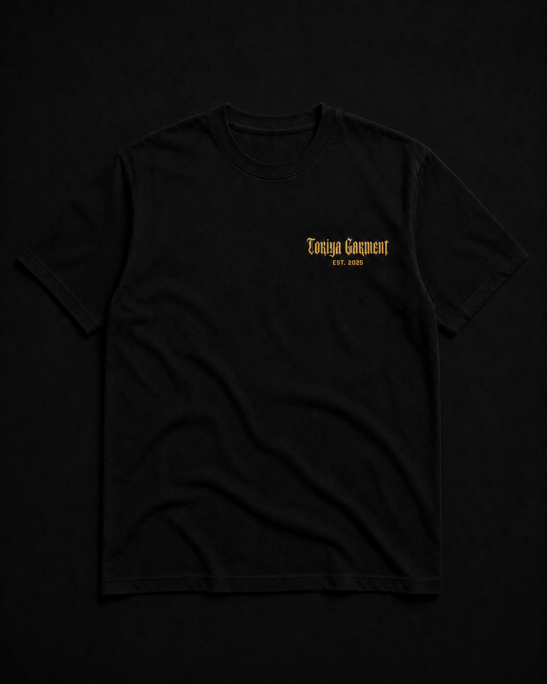 BLACK TEE GOLD